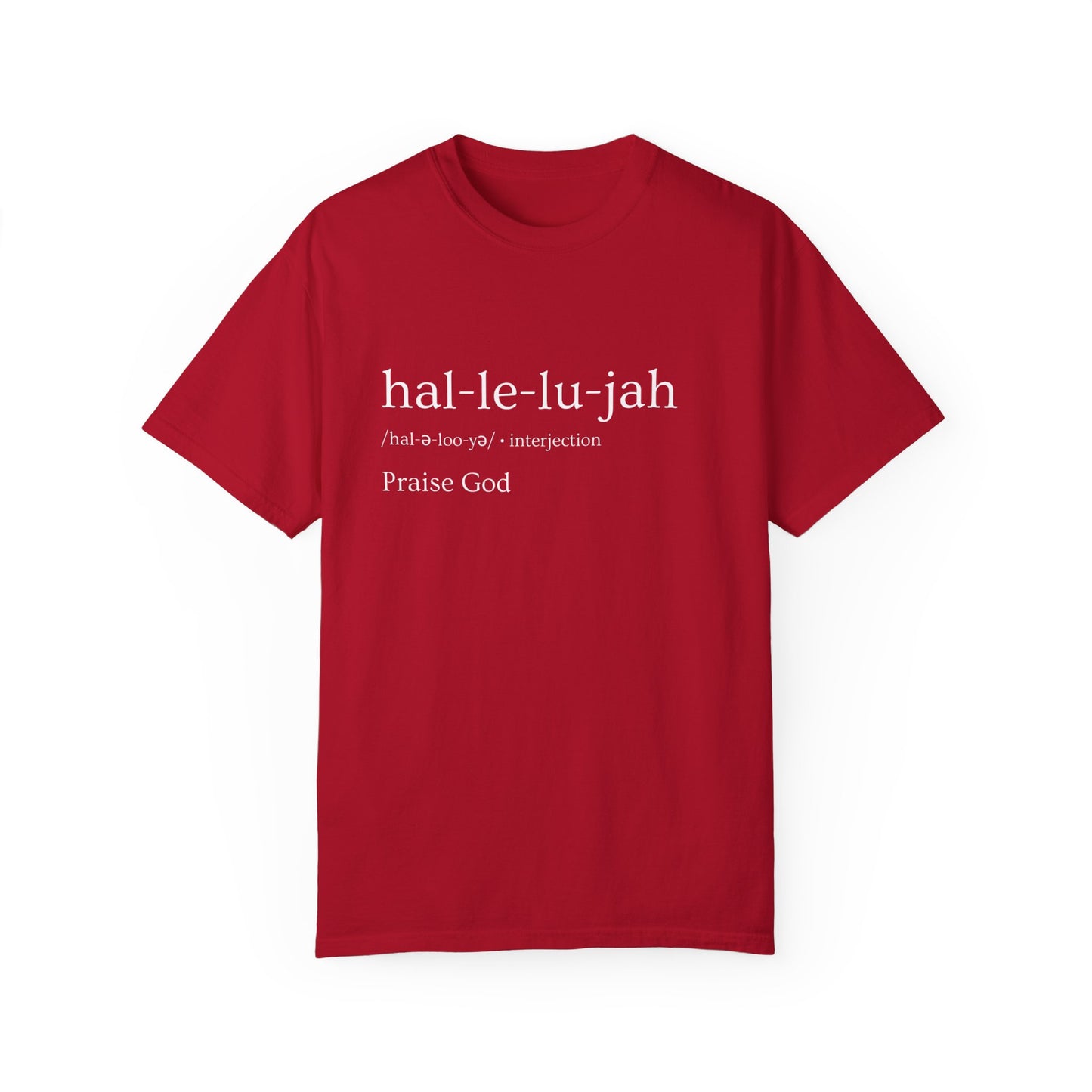 Unisex Garment-Dyed T-shirt