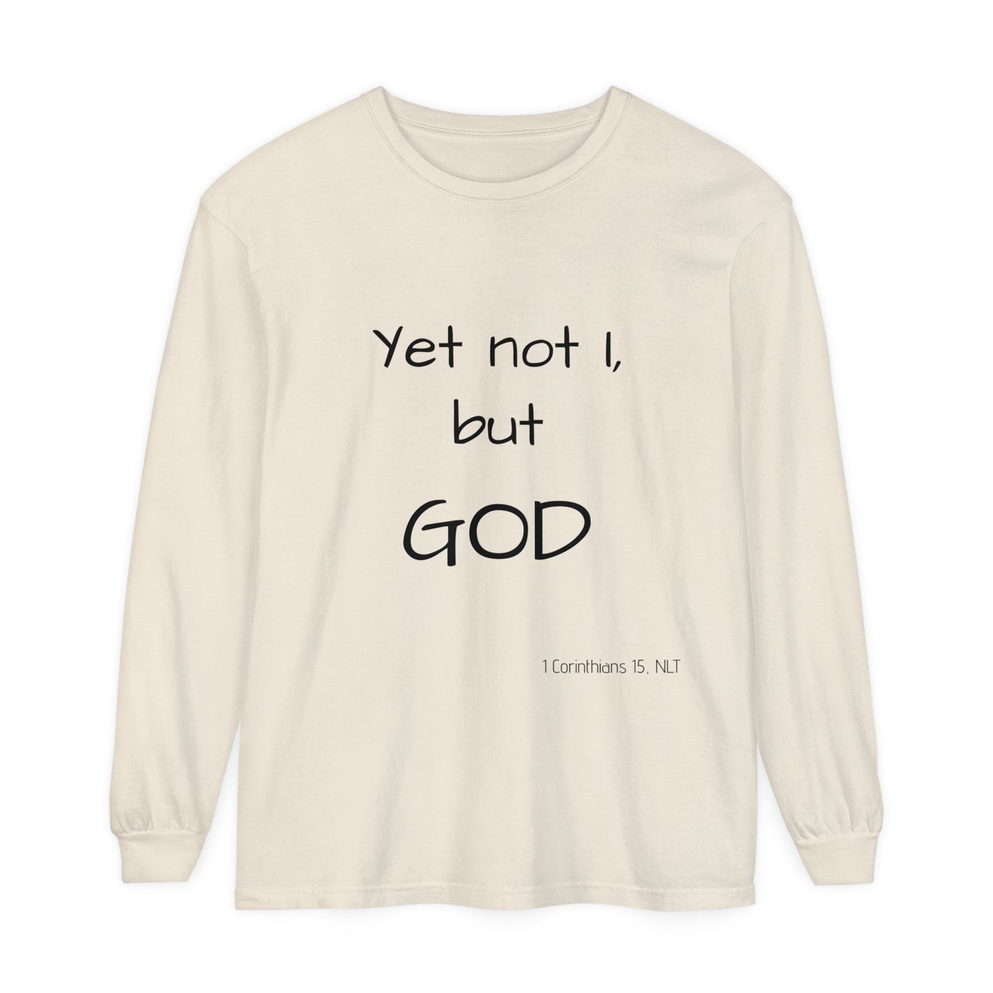 Unisex Garment-dyed Long Sleeve T-Shirt