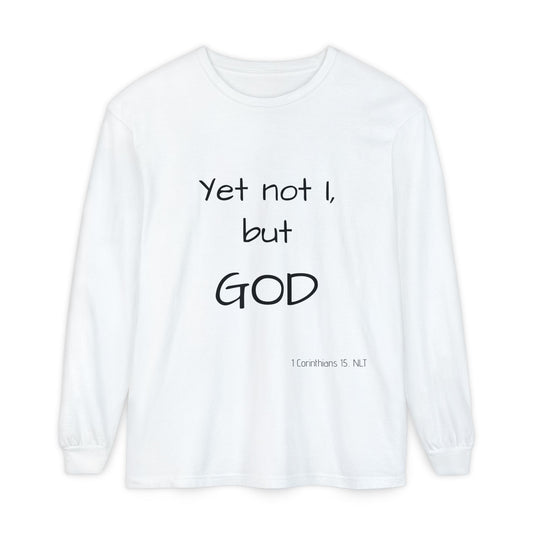 Unisex Garment-dyed Long Sleeve T-Shirt