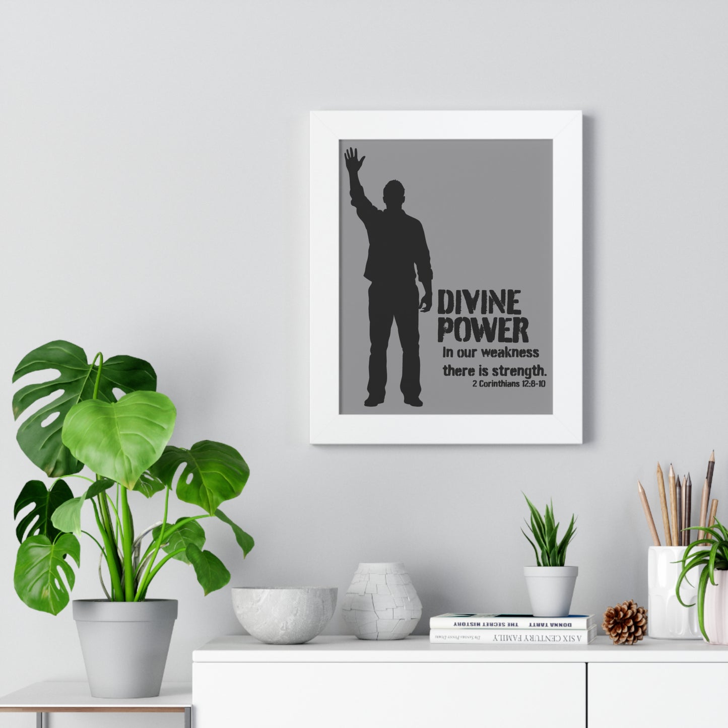 Framed Vertical Poster