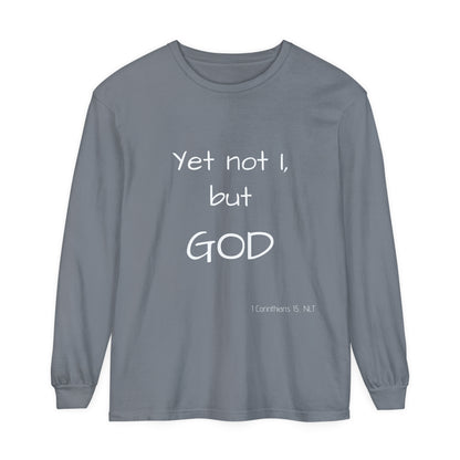 Unisex Garment-dyed Long Sleeve T-Shirt