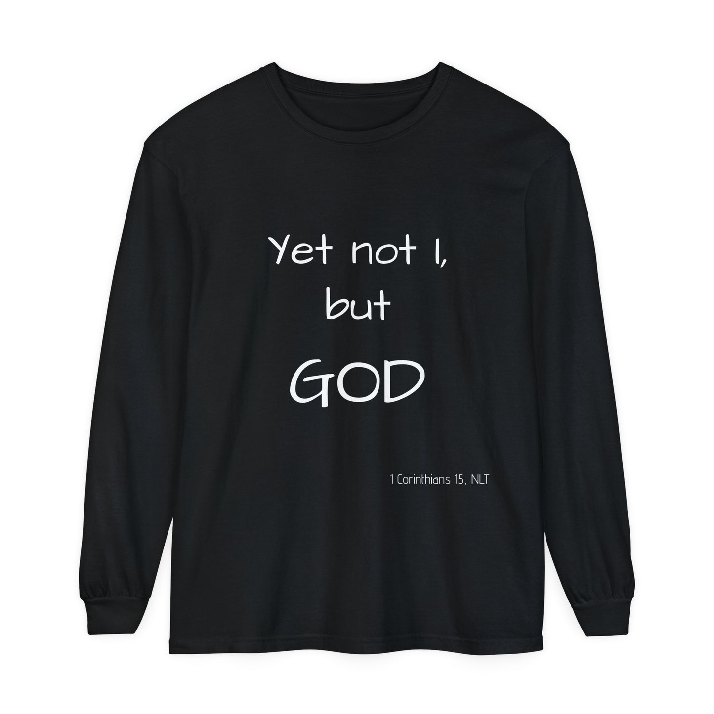 Unisex Garment-dyed Long Sleeve T-Shirt