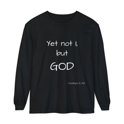 Unisex Garment-dyed Long Sleeve T-Shirt