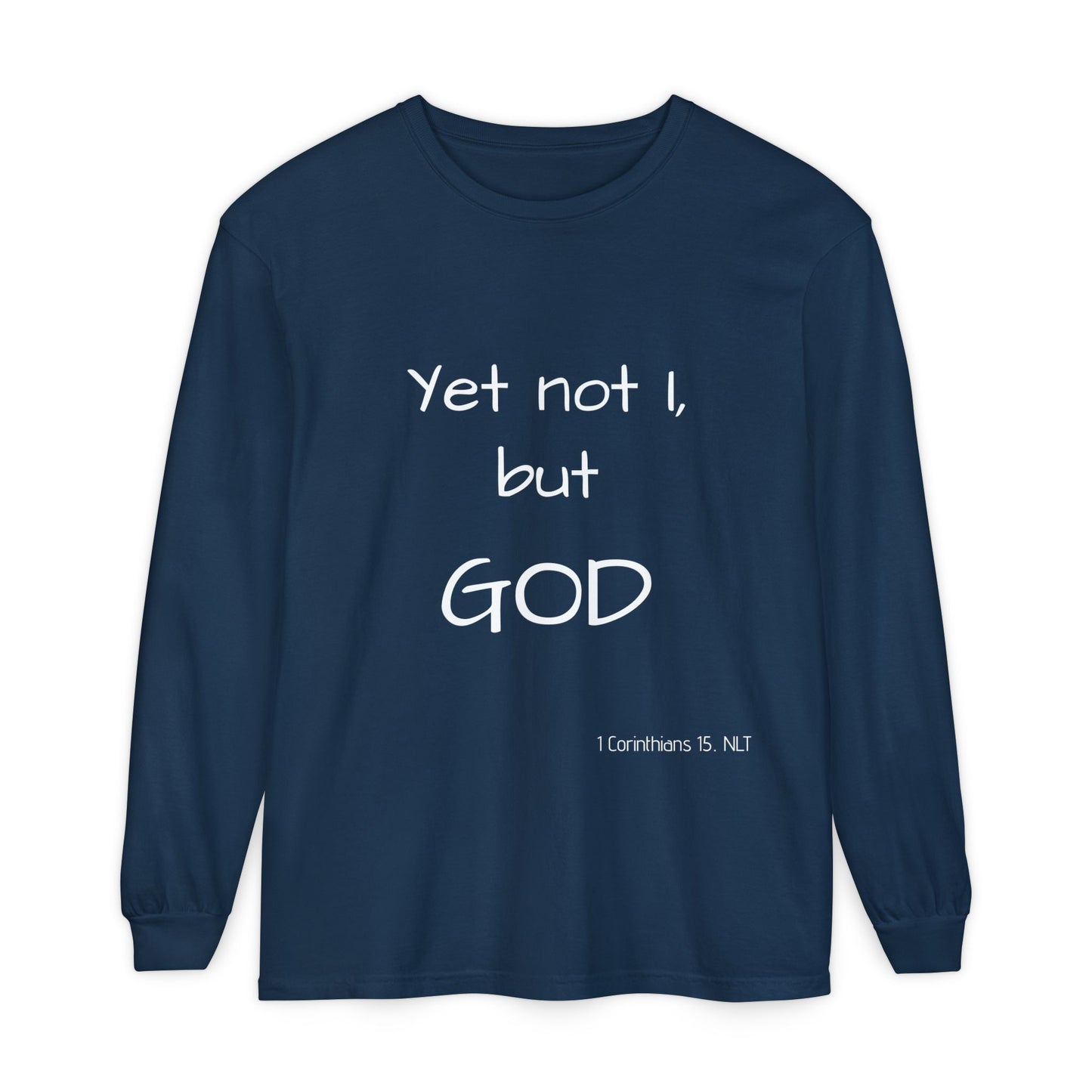 Unisex Garment-dyed Long Sleeve T-Shirt