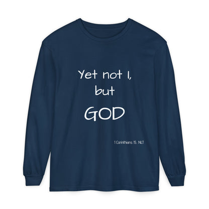 Unisex Garment-dyed Long Sleeve T-Shirt