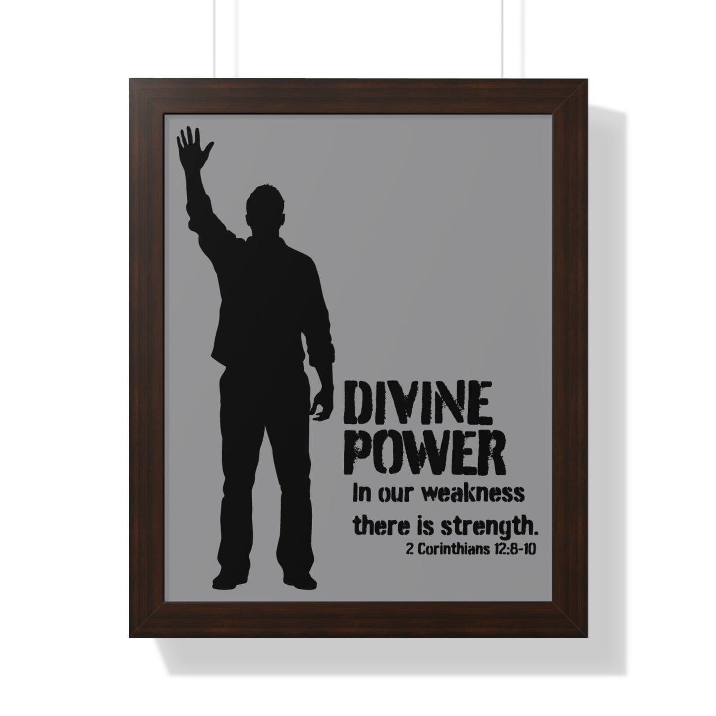 Framed Vertical Poster