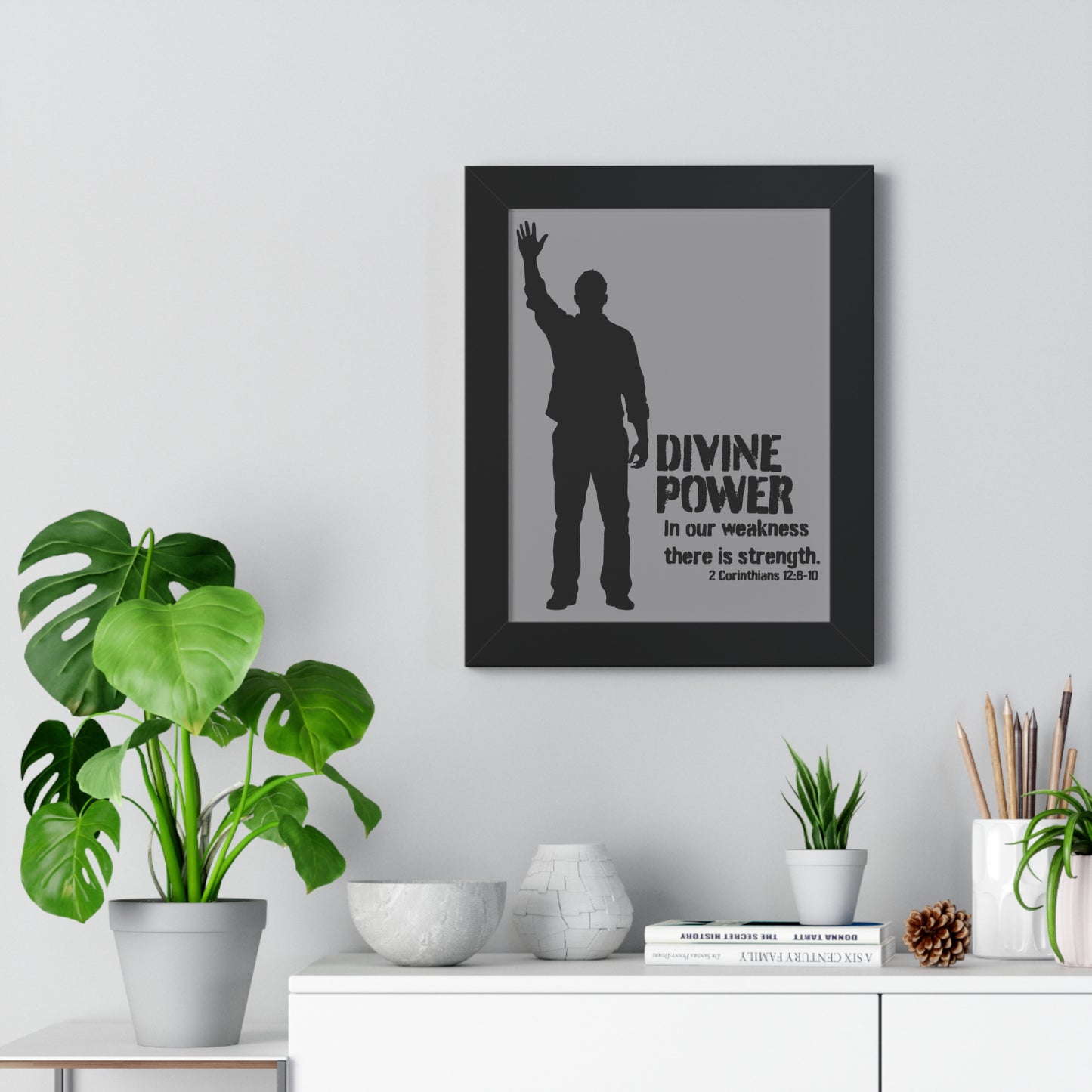 Framed Vertical Poster