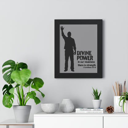 Framed Vertical Poster