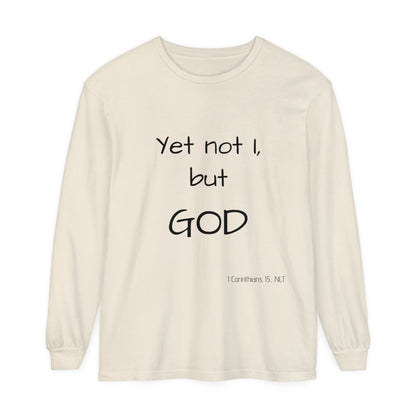 Unisex Garment-dyed Long Sleeve T-Shirt