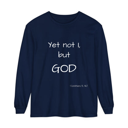 Unisex Garment-dyed Long Sleeve T-Shirt