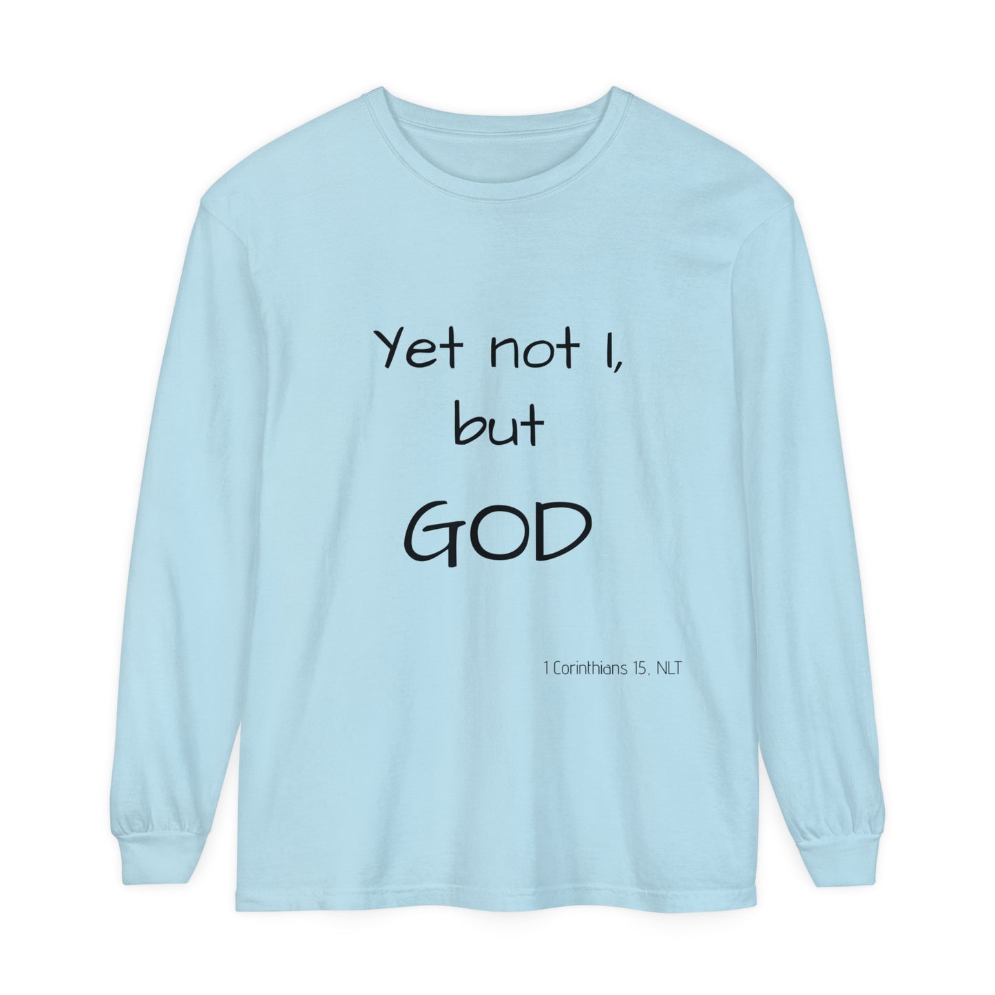 Unisex Garment-dyed Long Sleeve T-Shirt
