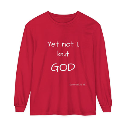 Unisex Garment-dyed Long Sleeve T-Shirt