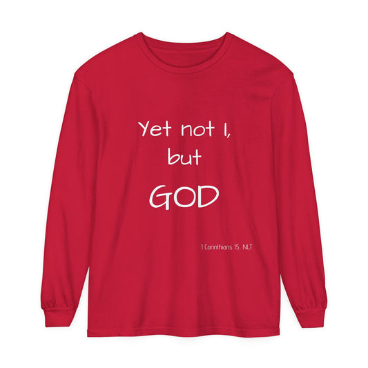 Unisex Garment-dyed Long Sleeve T-Shirt