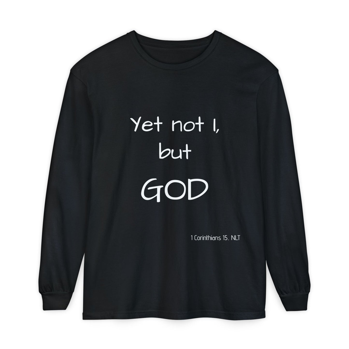 Unisex Garment-dyed Long Sleeve T-Shirt