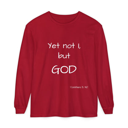 Unisex Garment-dyed Long Sleeve T-Shirt