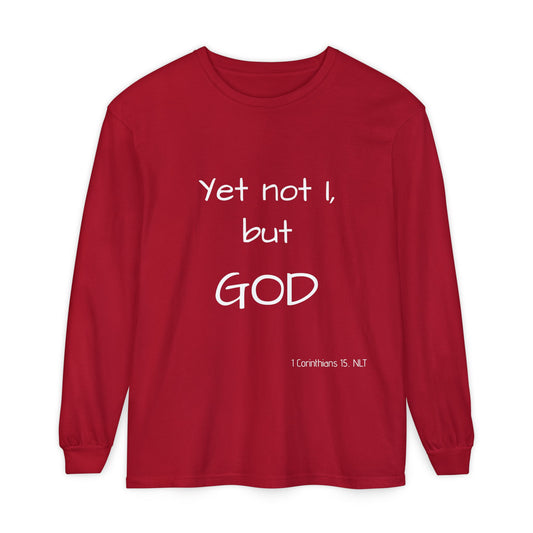 Unisex Garment-dyed Long Sleeve T-Shirt